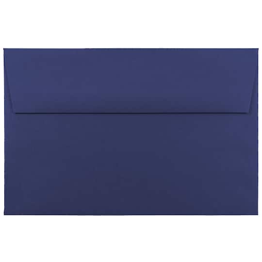 JAM Paper 6" x 9" Presidential Blue Premium Invitation Envelopes